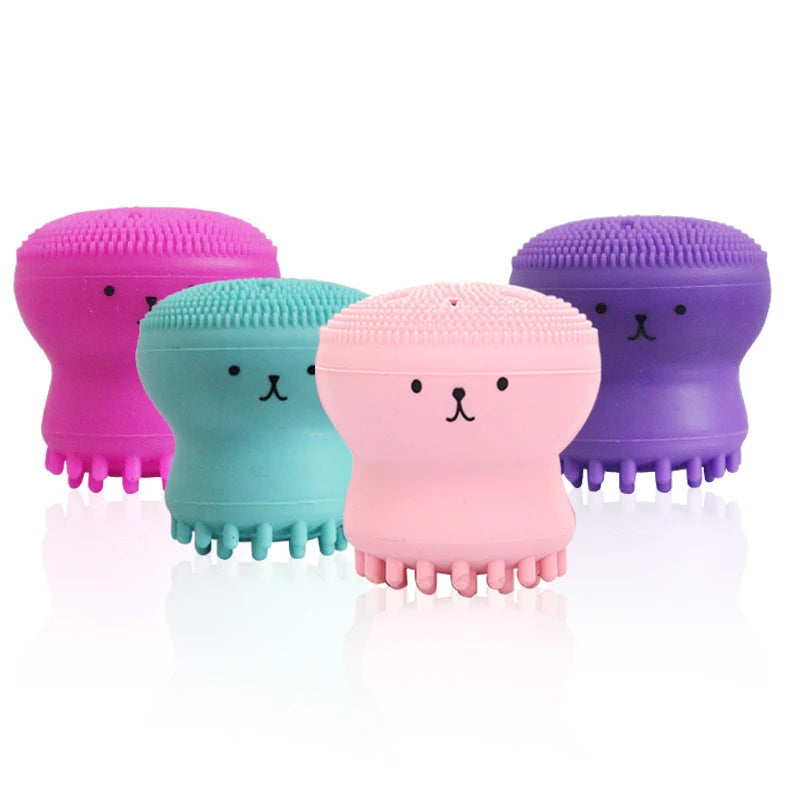 Brosse Nettoyante Visage en Silicone – Douceur & Nettoyage Profond | Design Mignon