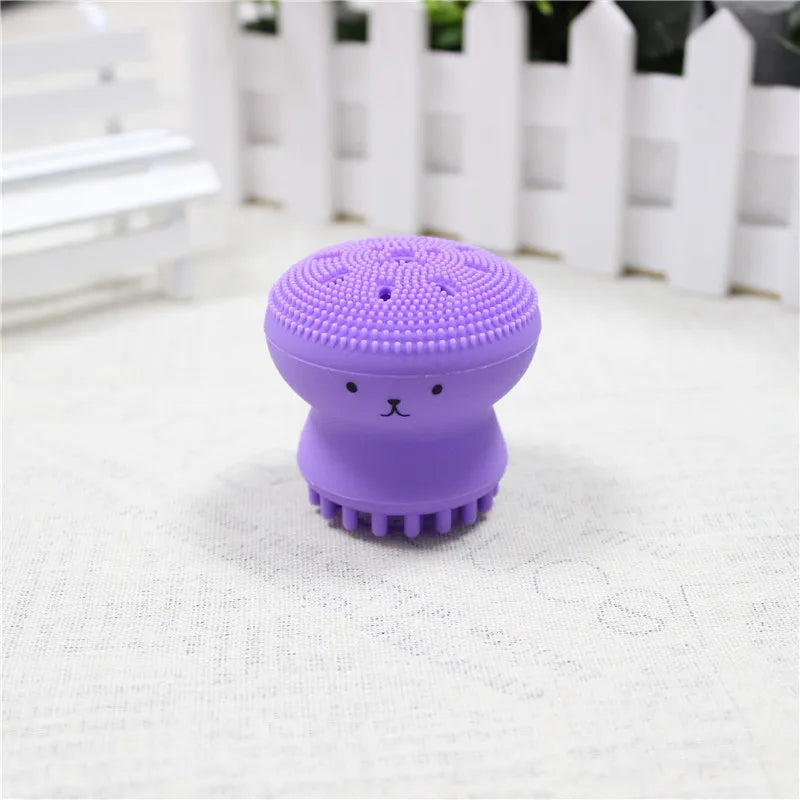 Brosse Nettoyante Visage en Silicone – Douceur & Nettoyage Profond | Design Mignon